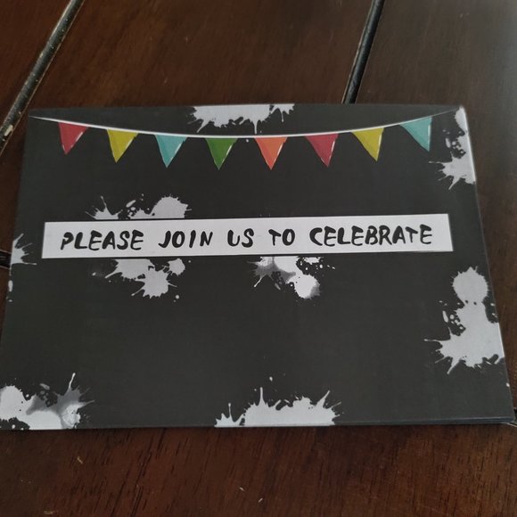 Birthday Party Invitations 🎈🎂 - Picture 3 of 3